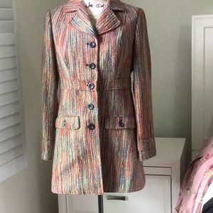 Putumayo mixed striped blazer